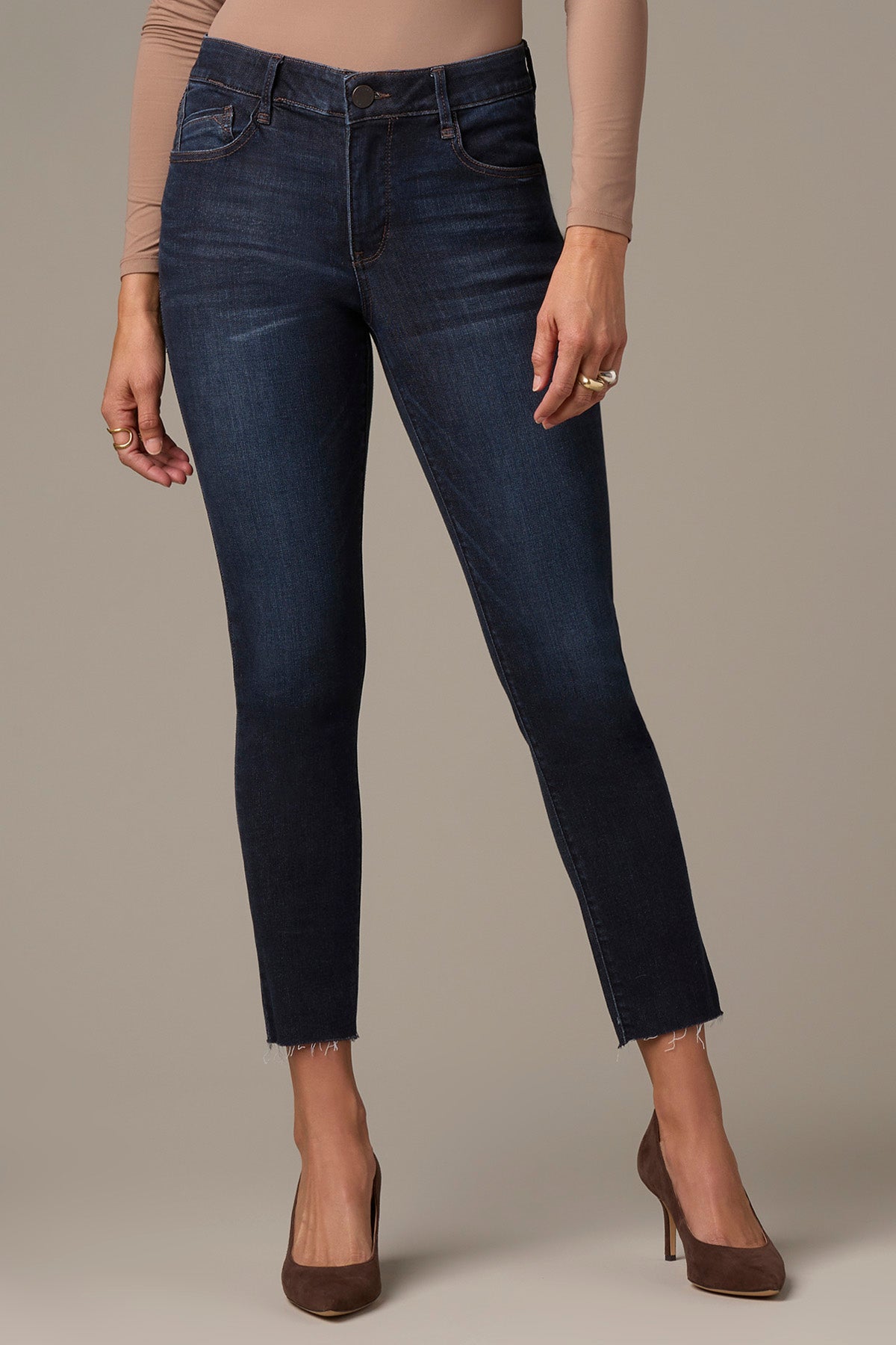 Charlotte Mid-Rise Ankle Skimmer Jeans