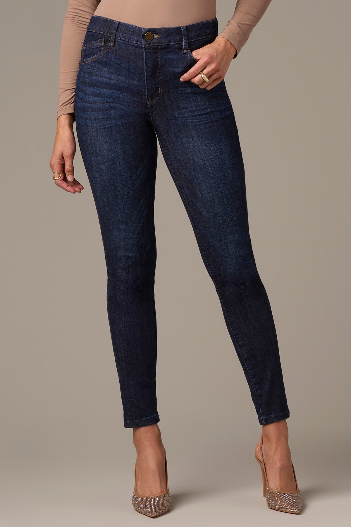 Sophie High Rise Ankle Skinny Jeans