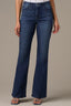 Indigo Denim High Rise Contour Shape Technology Out There Flare Jean