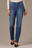 Blue Denim Sawyer Mid-Rise Contour Shape Technology Straight Leg Jean