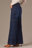 Indigo Denim High Rise Contour Shape Technology Carpenter Oversized Panel Wide Leg Jean