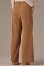 Butter Toffee Contour Shape Technology Skyrise Extended Tab Side Panel Pleated Trouser