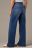 Blue Denim Sam High Rise Contour Shape Technology Wide Leg Jean