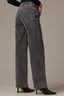 Washed Grey Sam Contour Shape Technology High Rise Corduroy Wide Leg Petite Pant