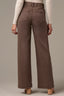 Washed Mocha Sam High Rise Contour Shape Technology Wide Leg Jean