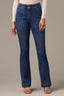 Blue Denim Madison High Rise Utility Itty Bitty More Boot Petite Jean