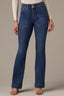 Blue Denim Madison High Rise Utility Itty Bitty More Boot Petite Jean