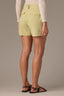 Kiwi Skyrise Double Button Faux Back Pocket Front Center Seam Contour Shape Technology Trouser Short