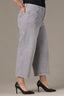 Grey Artisanal Denim Wyatt Absolution Skyrise Wide Leg V-Pocket Plus Size Jean