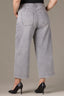 Grey Artisanal Denim Wyatt Absolution Skyrise Wide Leg V-Pocket Plus Size Jean