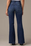 Indigo Denim High Rise Contour Shape Technology Out There Flare Petite Jean