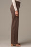 Washed Mocha Sam Contour Shape Technology High Rise Wide Leg Petite Jean