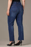 Indigo Artisanal Denim Sawyer Contour Shape Technology Mid-Rise Straight Leg Plus Size Jean